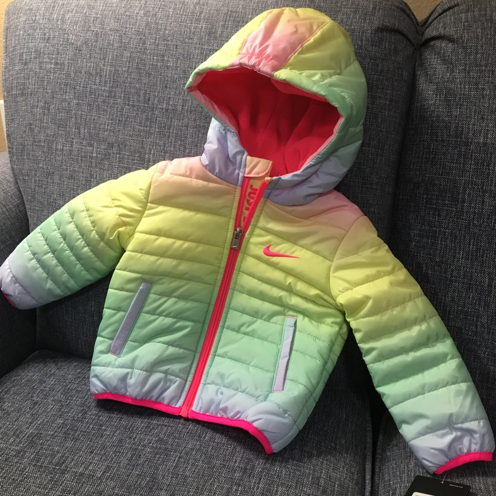 Nike 12 mos - synthetic fill - Rainbow